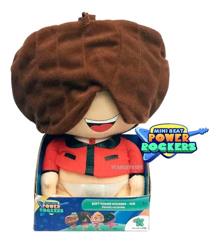 Mini Beat Power Rockers Peluche X2 Un Sonido Combo Original