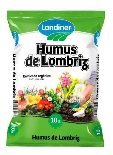 Humus  De Lombris Landiner X10l - Aqua Live