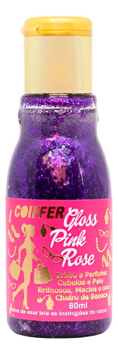 Gloss Pink Rose Coiffer Óleo Capilar 80ml