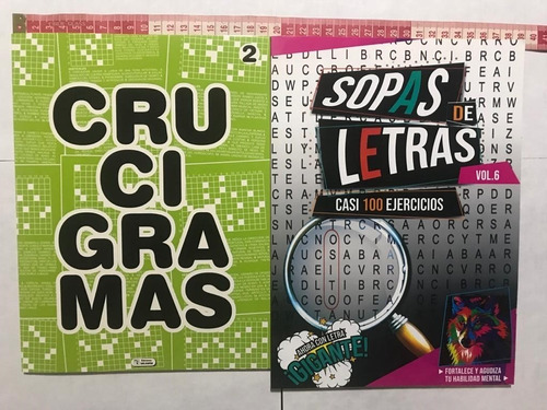 Crucigramas  Y Sopa De Letras   Libros .