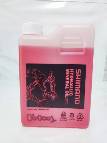 Aceite Mineral Shimano Para Freno Disco Hidráulico 1000ml