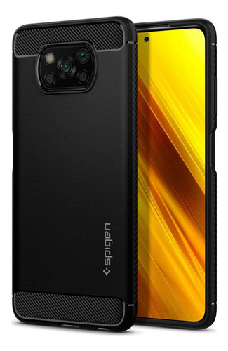 Case Spigen Rugged Armor Xiaomi Poco X3 Pro / Nfc De Usa