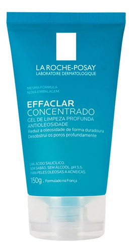 Gel Limpeza Facial Effaclar Concentrado 150g La Roche-posay Tipo de pele Oleosa a Acneica