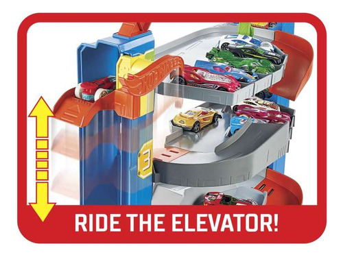 Conjunto Garagem De Manobras - Hot Wheels City - Mattel