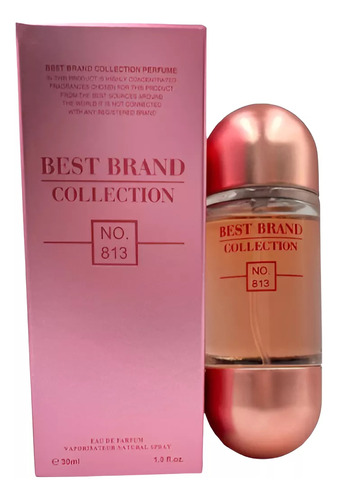Best Brand Collection - 813 - Inspiração 212 Vip Sexy Feminino 30ml Volume Da Unidade 30 Fl Oz