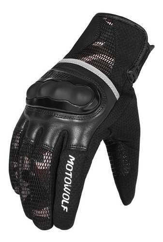 Guantes Moto Motowolf 0310 Protecciones Táctico Motocicleta