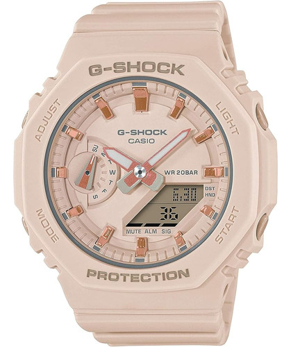 G-shock Gmas2100-4a Rosa/oro Rosa Talla Única