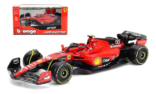 Auto F1 Ferrari Sf-23 2023 #55 Sainz Escala 1:43 Bburago