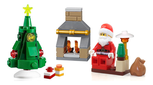 Lego Holiday Mini Build Set - Sala De Estar Con Árbol De Nav