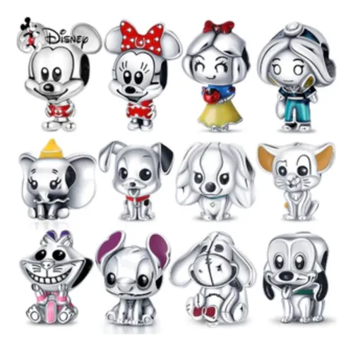 Berloque Charm Pingente Baby Disney Prata Legítima 925