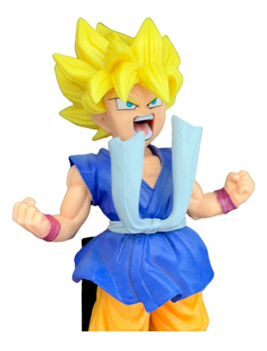 Dragon Ball Z Figura Goku Niño Gt Coleccionable + Base