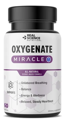 Ofrece Milagro Oxigenado: Formulado Para Apoyo Pulmonar, Ayuda A Aliviar Los Síntomas De Bajo Nivel De Oxígeno Como Dif