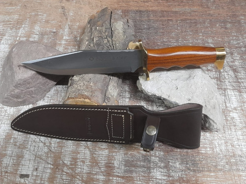 Imagen 5 de 6 de Cuchillo Aitor Bowie Junior Hoja 18.5cm Mango Madera Olivo.
