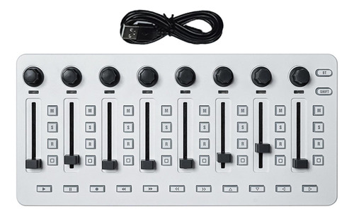Controlador Midi Inalámbrico Consola De Mezclas Midi De 8