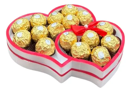 Ferrero Rocher Chocolate Bombones Caja Corazon Regalo X16uni | MercadoLibre