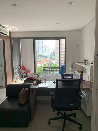 99059* Apartamento Com 1 Dormitório Para Alugar, 30 M² Por R$ 2.600/mês - Vila Olímpia - São Paulo/sp - Ap4525