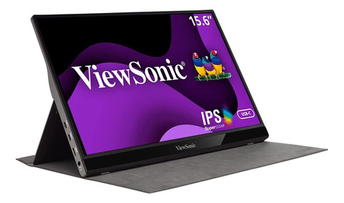Monitor Portátil Viewsonic Vg1655 Led 15.6  Full Hd Bocinas 