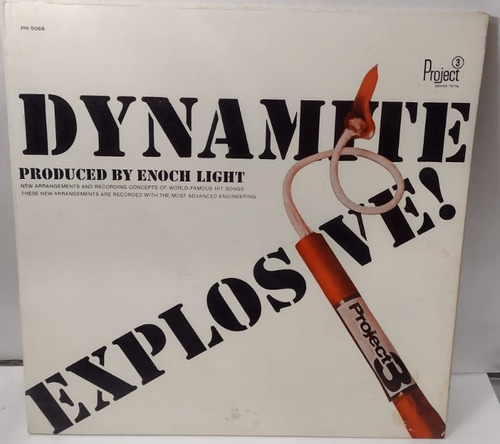 Enoch Light  Dynamite Explosive! Lp Vinilo