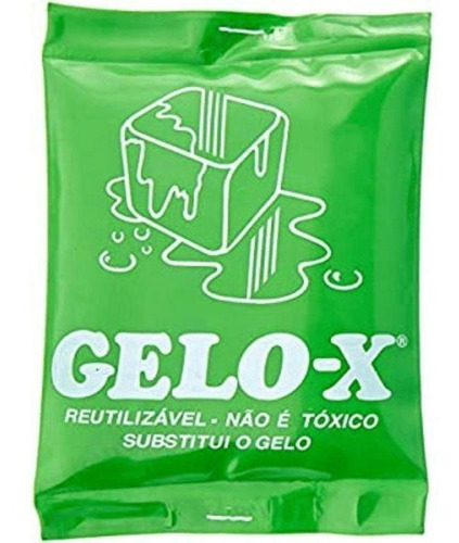 Gelo Artificial Flexível Reutilizável 350ml - 6 Unidades