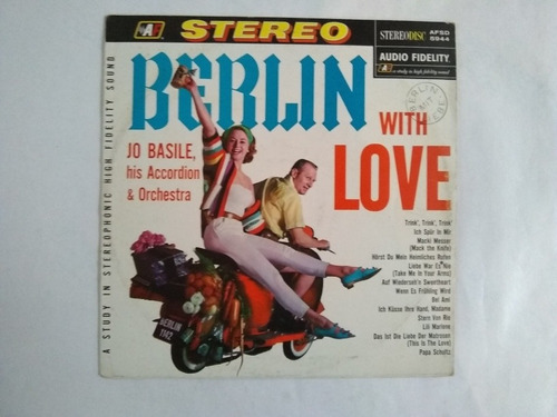 Lp Berlin With Love Jo Basilehis Accoedion & Orchestra Aceta