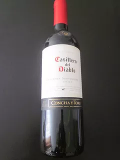 Exclusivo Vino Casillero Del Diablo Cabernet 2012