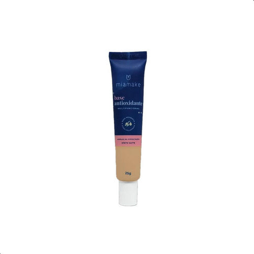 Base Antioxidante Mia Make Cor Média - Hidratação Matte
