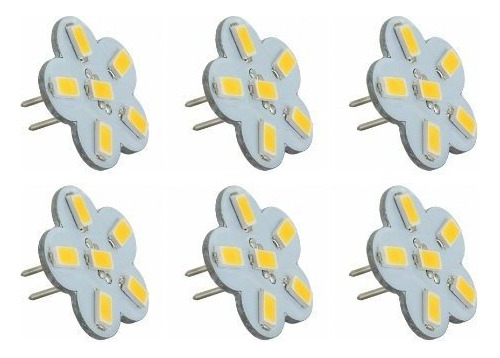 Focos Led - Pack Of 6 - G4 Bi Pin Lamp 3w Led Light Bulb