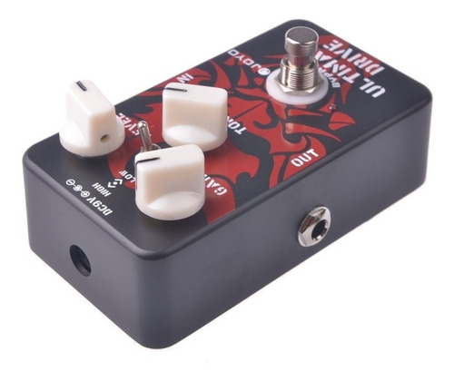 Imagen 5 de 5 de Pedal de efecto Joyo Vintage Ultimate Drive JF-02 negro
