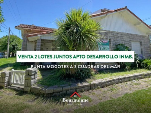 Oportunidad!!! Venta Dos Lotes Continuos Ideal Desarrollo Inmobiliario