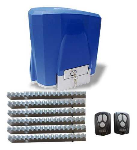 Kit Motor Puerta Automatica Seg Corredizo Ch1.0 1000 Kg Frecuencia 433 Tamaño Del Engranaje Z40