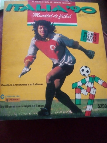 Album Panini Mundial Italia 1990