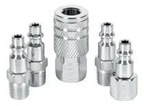 Comprar Conectores Acoples Rapidos 5 Unidades Para Compresora