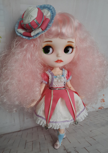 Muñeca Blythe Tbl Nueva 4 Colores Ojos Cristal Videri #001