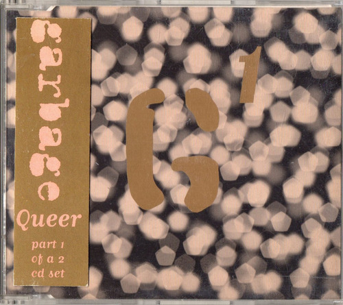 Garbage Queer Single Cd 4 Tracks Picture Cd Part 1 Uk 1995 