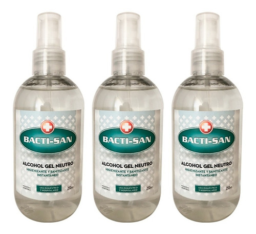 Imagen 1 de 2 de 3 Alcohol En Gel Antibacterial Higienizante Manos Anmat X250