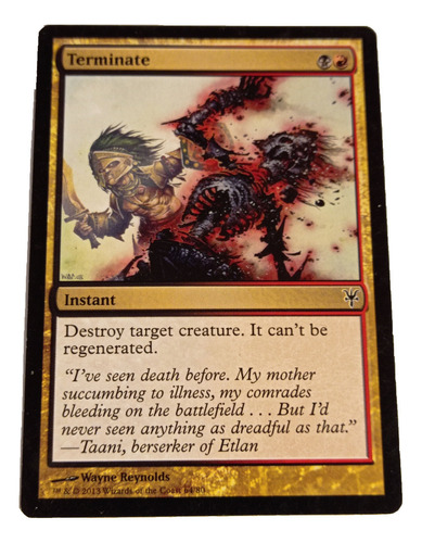 Carta Magic Terminate [sorin V Tibalt] Mtg Instant