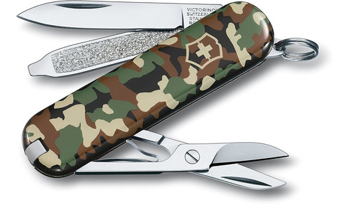 Corta Pluma Navaja Victorinox Swiss Army Camuflaje 58 Mm