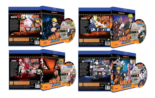 Blu-ray Box Naruto Shippuuden - Complete Series + Filmes