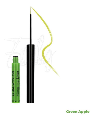 Delineador Liquido Linea Larga Para Ojos Green Apple