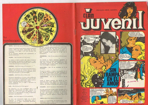 Revista Rara Chilena Clan Juvenil 1 1971