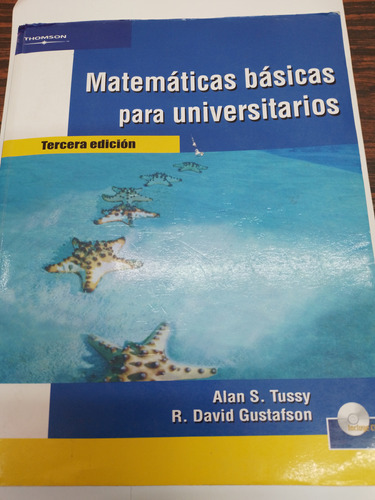 Libro Matemáticas Básicas Para Universitarios 3 Edición 