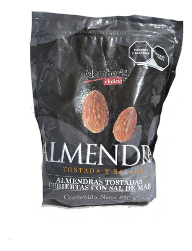 Almendra Tostada Con Sal De Mar 850 Grs
