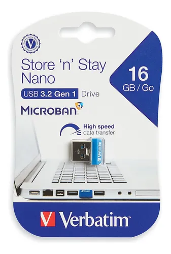 Verbatim 16gb Store N Stay Nano Usb 3.0 Flash Cable