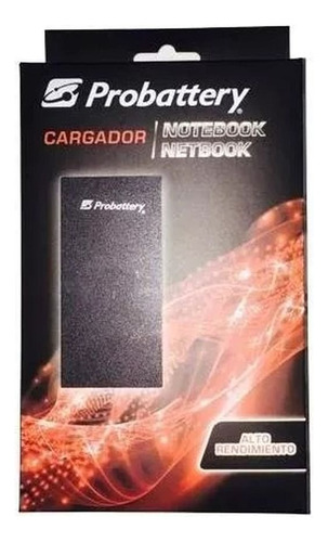 Cargador Notebook Probattery Para Lenovo 20v 3.25a 4.0*1.7mm