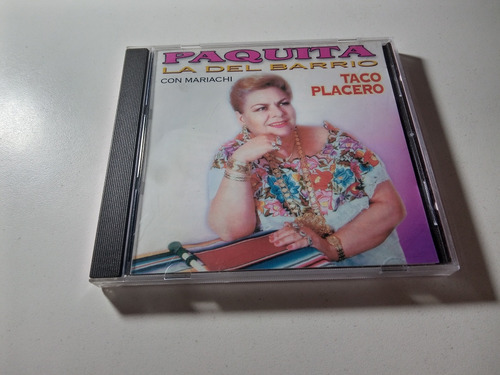 Paquita La Del Barrio Con Mariachi Taco Placero Cd 