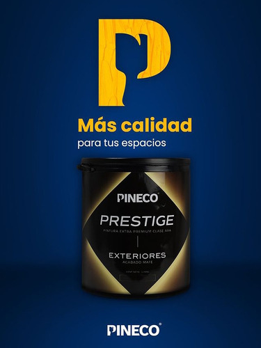 Pintura Prestige Exterior Blanco 