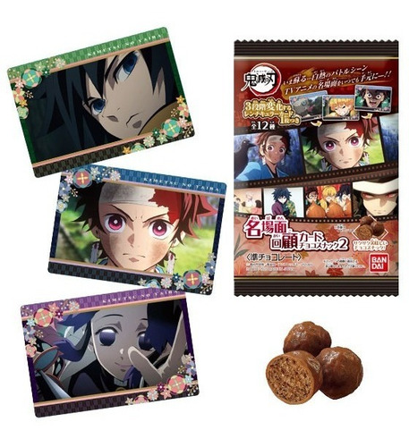 Kimetsu No Yaiba Famous Scenes Chocolate Snacks 2 10 Sobres