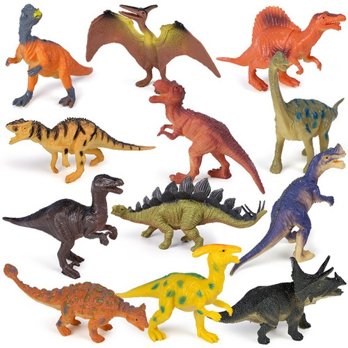 Set Dinosaurios Juguete Didáctico Colección Niños
