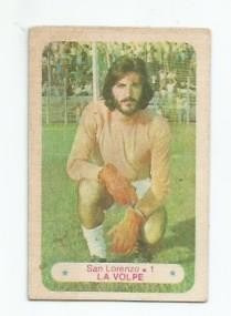 Figurita / Argentina Campeon 1978 / La Volpe / Nº 1