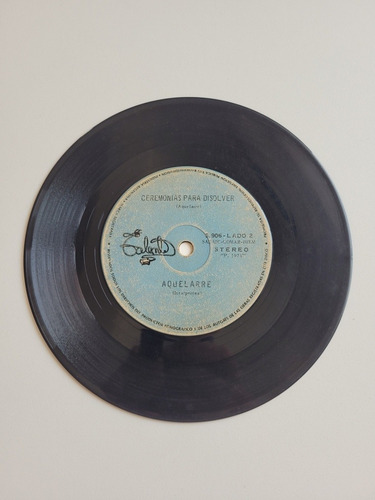 Disco Vinilo Simple Aquelarre (Usado)